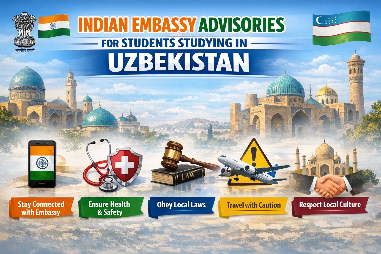 Indian Embassy Advisory for Studying MBBS in Uzbekistan (2026 Guide)